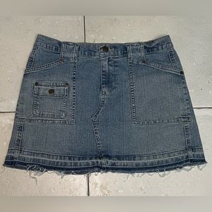 Express Denim Skirt